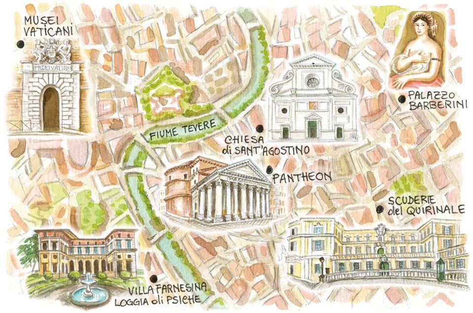Carte illustrate: Roma