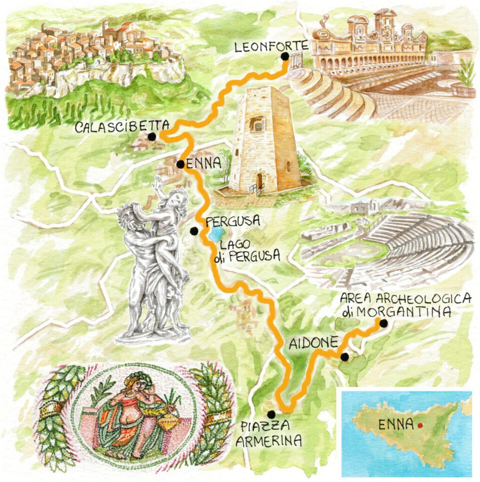 Carte illustrate: La Sicilia